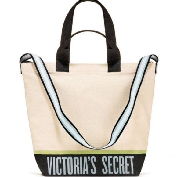 Victoria’s Secret | Limited Edition "2019" 2 in 1 Canvas Cooler Tote Bag - Picture 1 of 15